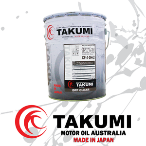Diesel DPF Clear 15W-40 - Takumi Motor Oil Australia