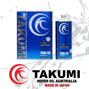 High Quality 10W-30 - Takumi Motor Oil Australia
