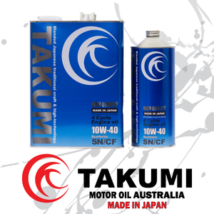 High Quality 10W-40 - Takumi Motor Oil Australia