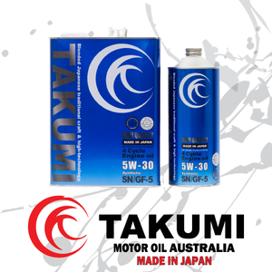 High Quality 5W-30 - Takumi Motor Oil Australia