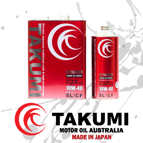 Standard 10W-40 - Takumi Motor Oil Australia