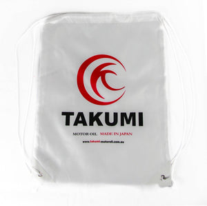Takumi Motor Oil Drawstring Bag - Takumi Motor Oil Australia